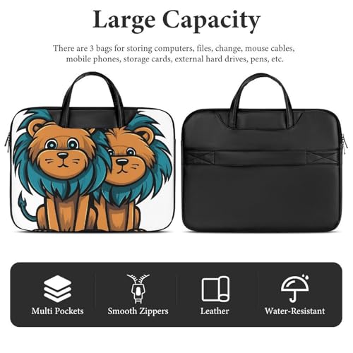 Bolso bandolera impermeable para laptop 17 pulgadas miniatura 4