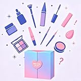 Mystery Makeup Box, 12 Random Surprises-COLORS & SELECTION VARY, Beauty Bundle Box of 12 Full Size Makeup Products, Curated Surprise Box, Ideal Holiday & Birthday Makeup Gifts