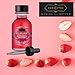 KAMA SUTRA Oil of Love Strawberry Dreams - .75 fl oz/22 ml - Kissable Warming Body Treat for Foreplay Fun, Water-Based and Non-Staining
