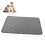 VILLFUL Waschbare Wiederverwendbare Hundetrainingsmatte Atmungsaktive Saugfähige Welpen pipiunterlage mit Weichem Material Auslaufsicher für Zuhause Reisen und Hundebox