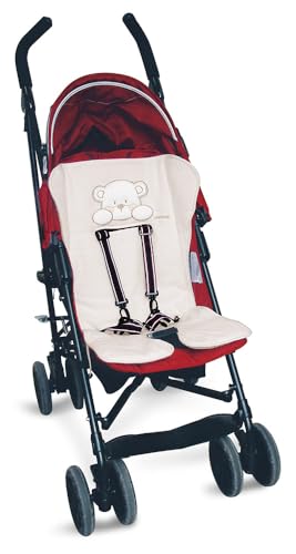 Image of Italbaby Double Face Embroidered Cover, Beige, Multi-Color, One Size