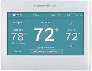 RTH9600WF Smart Color Thermostat ENERGY STAR Wi-Fi Programmable Touchscreen Alexa Ready - C-Wire Required