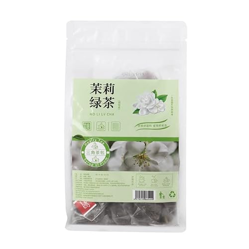Jasmine New Tea Strong Fragrance, Jasmine Green Tea 150G Health Tea, Flowers And Herbs Combination Tea Cold Brewing Tea Bag (150G(3G * 50 Bags)) #TOP2