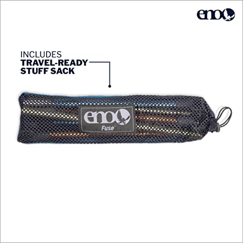 Eno Fuse Tandem Hammock System Colour Retro Tri Lightwieght Fuse Spreader Bars, Two Hammocks Side By Side Dac Grren Anodised Aluminium Alloy Eliminates Enviro Damage Weight 277 G #TOP5