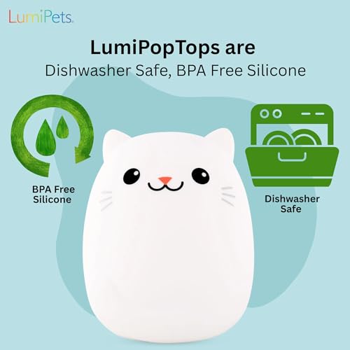 Lámpara de noche de silicona Lumipets Puppy & Cat miniatura 5