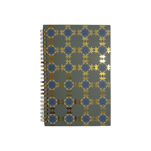 Carnet à spirale A5 au design géométrique moderne à offrir en cadeau