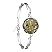 Inveroo Pulsera De Moda Arcángel St.Michael Me Protegen Saint Shield Protección Encanto...