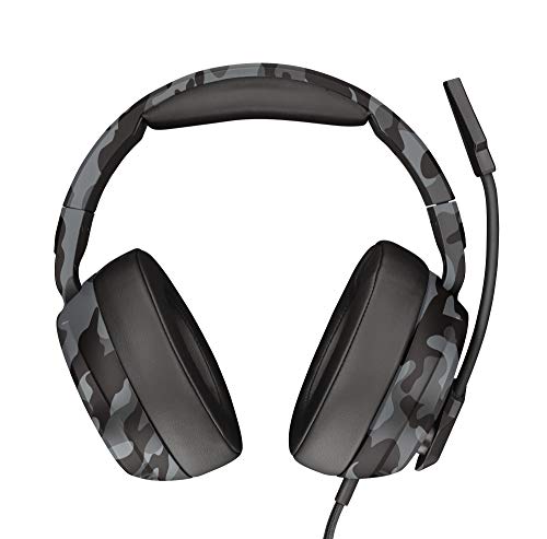 Miniatura 8 de Trust Cascos Gaming Gxt 433k Pylo Auriculares Gamer Con Micrófono Plegable, Altavoces Activos De 50 Mm, Cable Trenzado, Para Ps4, Ps5, Pc, Nintendo Switch, Xbox One, Xbox Series X - Negro Camuflaje