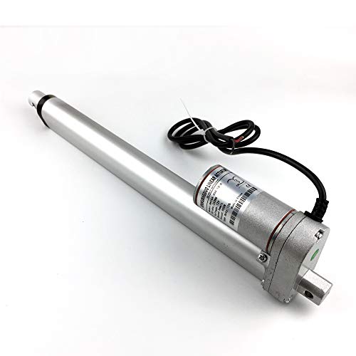 24v 10 Inch Stroke Linear Actuator 22.5lbs?100N?Maximum Lift with Mounting Brackets 40mm/s …