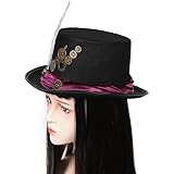 Zoom IMG-1 plumdrop cappello a cilindro steampunk Zoom IMG-1 plumdrop cappello a cilindro steampunk