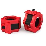 Passt: Langhantel-Klemmen für Gewichtheben, Powerlifting, Fitnessstudio, Fitness, Crossfit, Gewichtstraining, Krafttraining, Trizepstrainer usw. Barbell collar sind in Fitnessstudios / Trainingsräumen / Heimfitness / Hotels beliebt, das Leben liegt im Sport und Sport muss sicher sein!