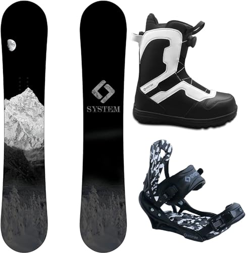 System Package MTN Snowboard 159 cm APX Bindings APX Boots 9
