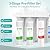 SimPure 1-3 Stage Reverse Osmosis Water Filter Replacement Set, Compatible with APEC Essence & Ultimate Series, Pre-Filter for ROES-50, ROES-PH75, RO-90, RO-PERM & Most 10" Water Filter Systems