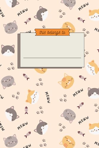 The Purr-fect Daily Organizer & Habit Tracker: A Cute Cat