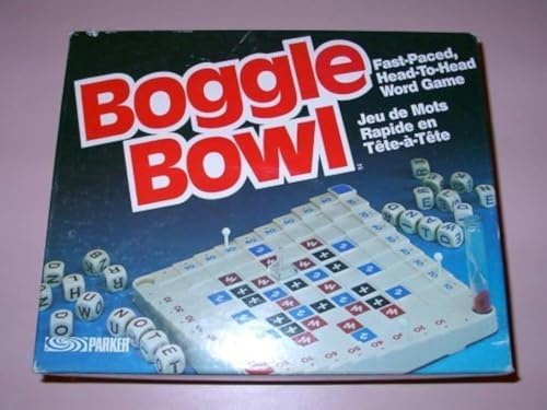 Parker Brothers Boggle Bowl