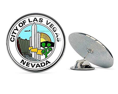 City of Las Vegas Nevada Seal (Logo) Metal 0.75