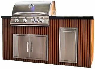 Blaze Outdoor Products Luxury Living Supply Custom Kitchen Island – Natu...