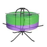 Hanured Avvolgicavo per tubo di riscaldamento a pavimento, max 300 kg, portata 600 m, Svolgitore per Bobine con Cavi,lunghezza rotolo per tubi 16 – 32 mm