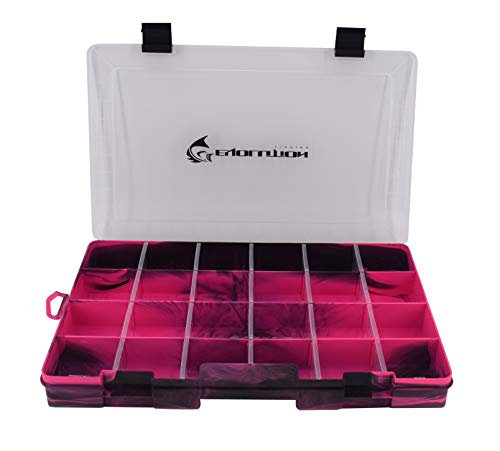 Evolution Fishing Drift Series Tackle Tray 3600 Colored Tackle Box (Pink) (36010-EV)
