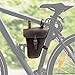 Fancyes Bike Triangle Bag Frame Bike Bag Purse for Outdoor Activities Road Bike Riding, Brown