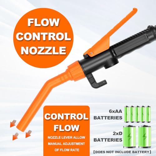 2024 Portable Automatic Fuel Transfer Pump for Gas Cans and Diesel