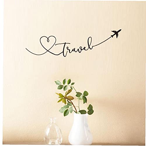 Vinilo decorativo con frase, viaje y PVC impermeable miniatura 2