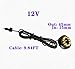 SGSLT Replacement 12V Underwater 12-LED Lights Ring Submersible Fountain Pond Underwater Lights (Warm White)