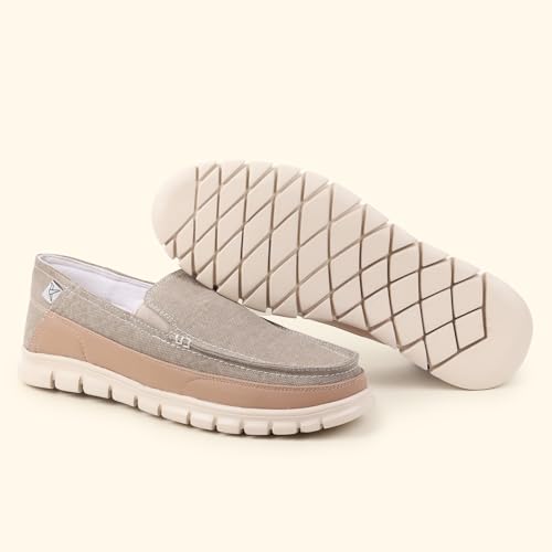 Image of YOHO Loafers for Men | Comfortable Slip on Shoes | Durable Denim Upper | Cushioned Lightweight Footwear | Lofos 101