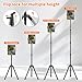 XXZU 72in Tablet Floor Stand Tripod,Tablet Stand Floor with 360° Ball Head,Height Adjustable Floor Stand Holder with Case,Tall Tripod for Phone/Music/Stream/Recording and All 4.7-13” Devices