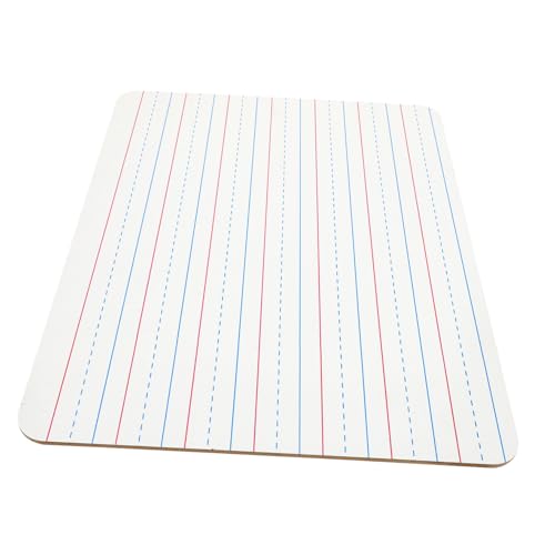 Housoutil Doppelseitiges Whiteboard Kleines Abwischbares Schreibboard Trocken Abwischbar Tragbar Kreativtafel für Büro Klassenzimmer Jugendliche