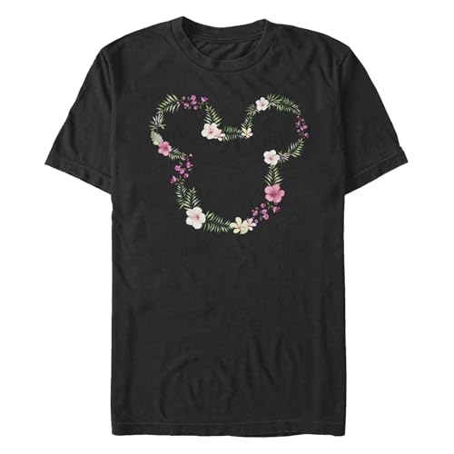 T-shirt Mickey Floral homme cadeau original pour fans de pop culture