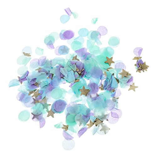CIMAXIC 2 Bags of Birthday Party Decorative Confetti Festive Paper Scatter for Baby Banquet