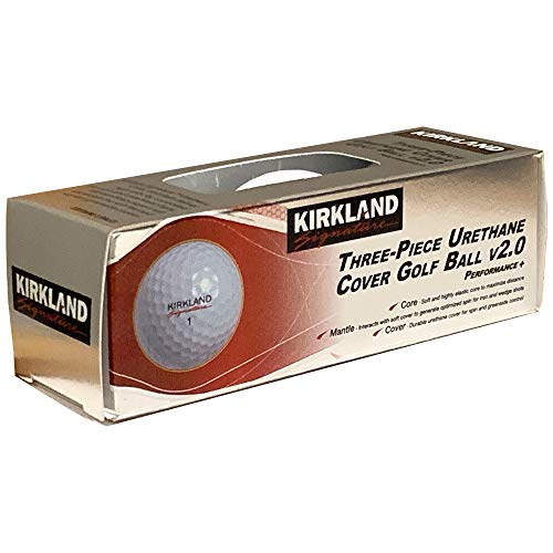 Kirkland-Signature-Pelota-de-Golf-de-Tres-Piezas-con-Cubierta-de-uretano-v20-1-docena-12-Unidades