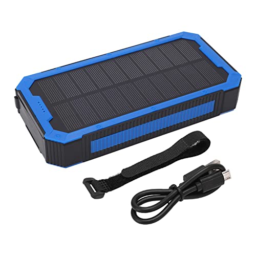 Solar Power Bank 36800MAH 36LEDS 4 USB Tipo C Entrada Batería Externa Solar para Acampar Al Aire Libre