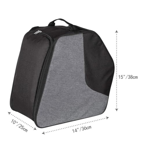 Bolsa para botas de esquí ventilada que elimina el mal olor y protege el casco de nieve 3