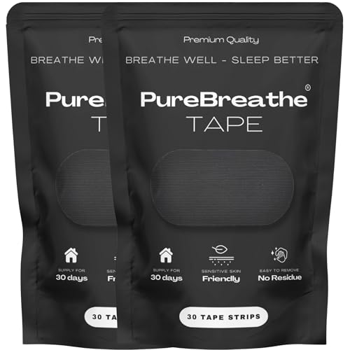 Gentle Premium Tape - 60 Count | Hypoallergenic, Comfortable & Skin-Friendly | Gentle Adhesive, Strong Hold & Easy to Remove Tape for Men & Women | Latex-Free