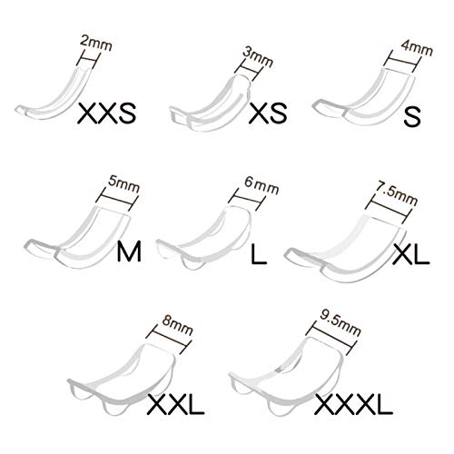 GLORILUX Ring Sizer Uk - Adjuster for Loose Rings - Tightener for Loose Rings - Invisible Transparent Ring Adjuster - 2mm to 5mm - Resizer - Image 4