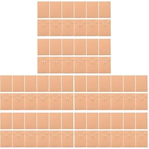 RHRYTCH 75 Stück Kraftpapier Umschläge mit Verschluss