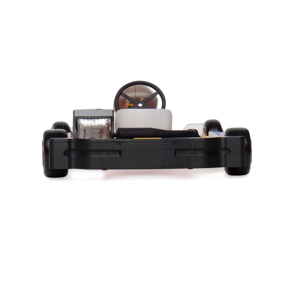 Samochód zdalnie sterowany, kart-80 1/32 skala RC do wyścigów, 2,4 G, 4WD RC, zabawka dla dorosłych (z pilotem zdalnego sterowania, wersja z dwoma bateriami)