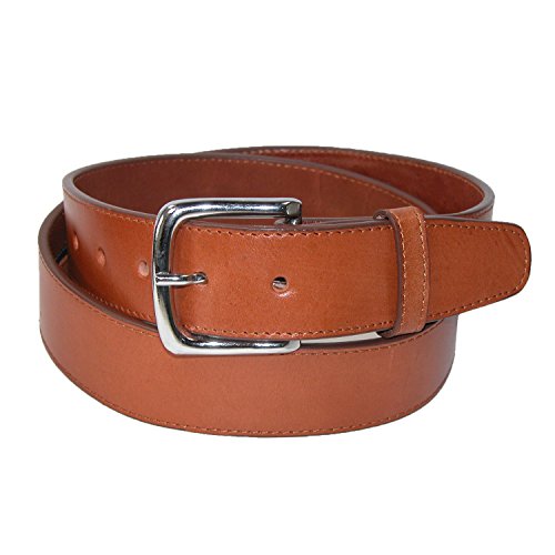 CTM Men's Leather Money Belt Removable Buckle2