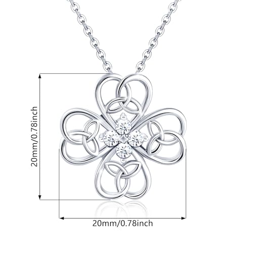 Image of Sterling Silver Pendant Necklace Charms Hypoallergenic Fashion Jewelry Dainty Valentines Day Birthday Gift for Women