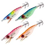 4 Pièces Leurre mer Longue Portée, Leurre, Swimbaits Réalistes, Leurres de Pêche, Leurres ...