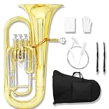 Euphonium Mit 3 Ventilen In B-Taste Ideal Für Anfänger Bands Und Auftritte