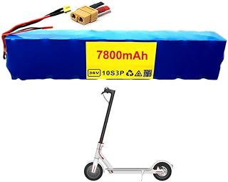 36V 7800Mah Rechargeable Lithium Battery Pack, 10S3P 7.8Ah M365 Battery Pack, with BMS And XT30 Plug,for 250W-500W Motor Ebike Electric Bicycle