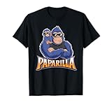 Acquista una maglietta o una felpa con cappuccio per il compleanno del papà o per la festa del papà. Papà ama la sua bambina gorilla.