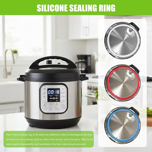 3x Aros de Sellado 6 Qt para Sellos 5/6Qt IP-LUX 60 IP-DUO 60 miniatura 4