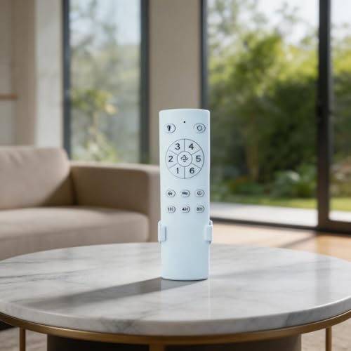 Miniatura 5 de Control Remoto Para Ventilador De Techo Comfyharbor Con Luz Y Ajuste Variable Para Controlador Dc Inversor, Accesorio De Mando A Distancia De Repuesto Compatible Con Modelos G Dj Sq A