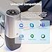 COOLPO PANA 360 Camera, 4K Webcam for PC, All-in-One Conference Room Camera System, Microphones & Speaker, AI Speaker Tracking, Hybrid Meeting for Teams, Zoom, Plug and Play 10ft USB Cable