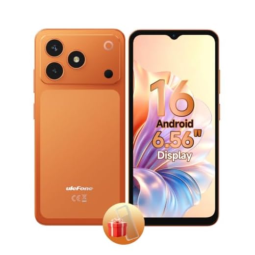 Ulefone Note 23 4G Android 16 Go Cell Phone, 20GB (3GB+17GB Virtual), 32GB