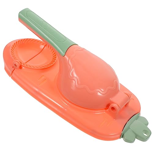 Cabilock Ergonomic Handle Dumpling Presser Portable Dumpling Skin Maker Mold for Homemade Wrappers